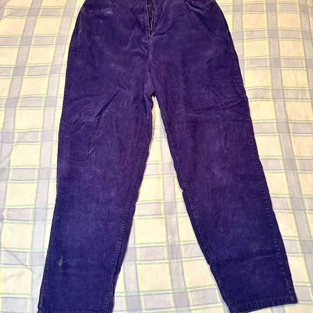 Navy Corduroy Pants